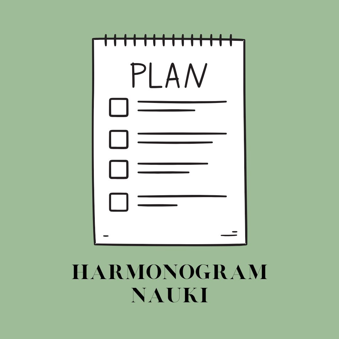 Indywidualny harmonogram nauki - wersja pełna - plan do maja