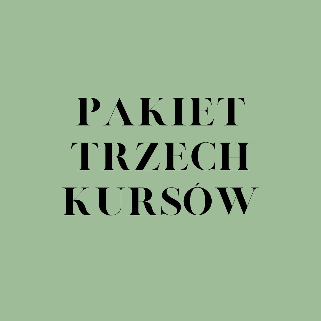 Pakiet trzech kursów do E8