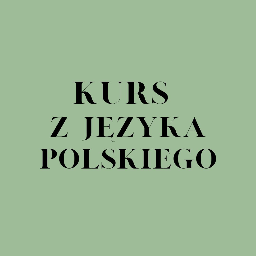 Kurs do E8 z języka polskiego