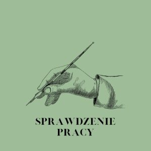 Sprawdzenie pracy - język angielski